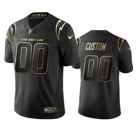 Maillot Los Angeles Chargers Custom Golden Limited Noir - Homme